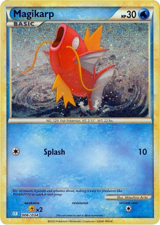 Image for Magikarp (006/034) (Holofoil) [Trading Card Game Classic] - Pokemon