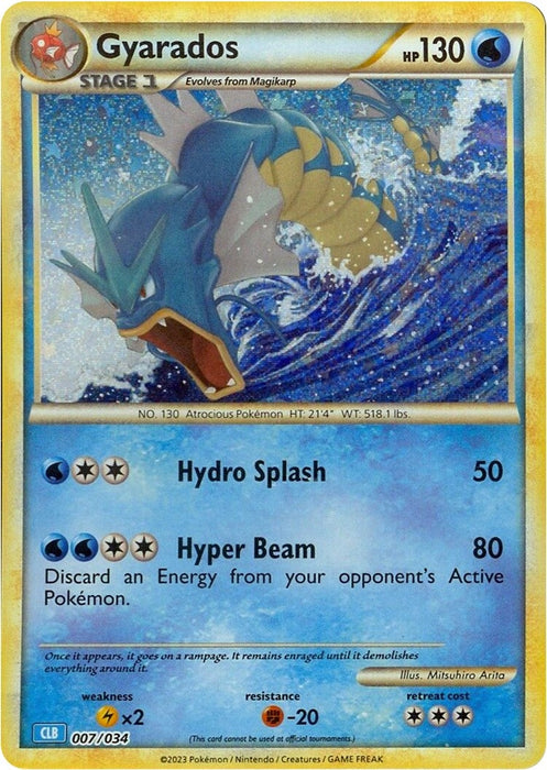 Image for Gyarados (007/034) (Holofoil) [Trading Card Game Classic] - Pokemon