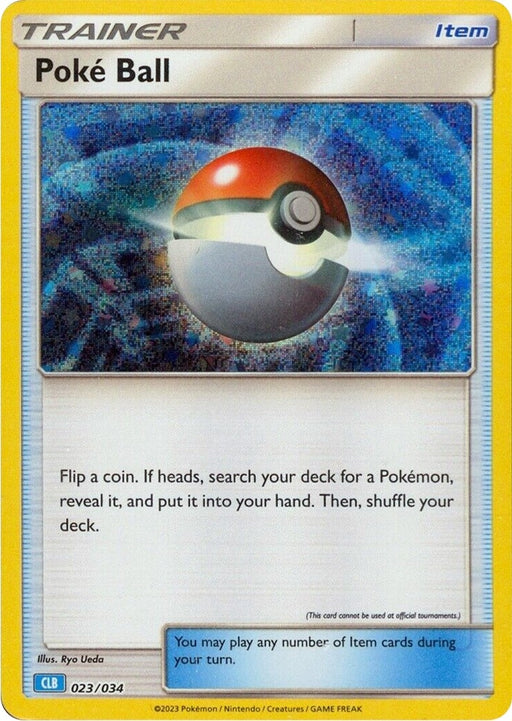 Image for Poke Ball (CLB) (023/034) (Holofoil) [Trading Card Game Classic] - Pokemon