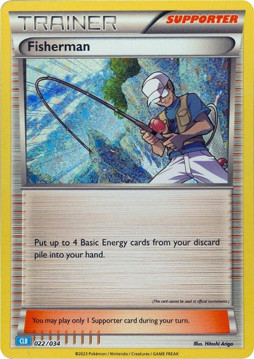 Image for Fisherman (022/034) (Holofoil) [Trading Card Game Classic] - Pokemon