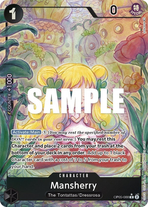 Mansherry (Alternate Art) (OP05-088) (Foil) [Awakening of the New Era]