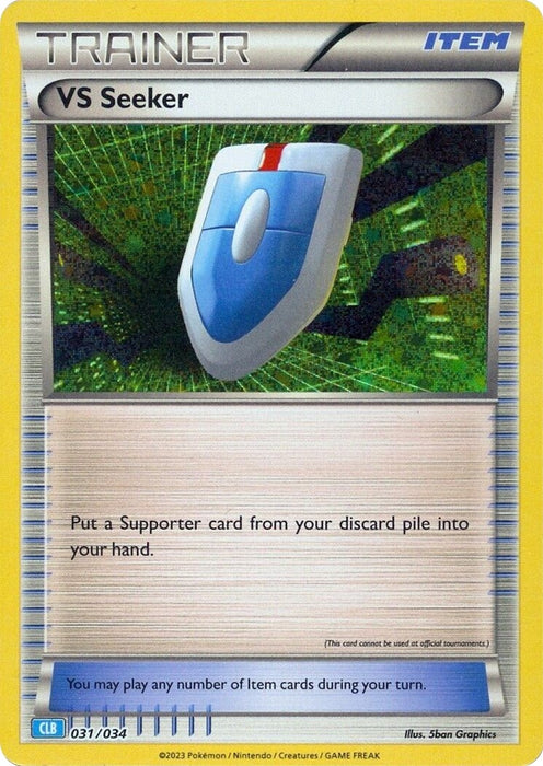 Image for VS Seeker (CLB) (031/034) (Holofoil) [Trading Card Game Classic] - Pokemon