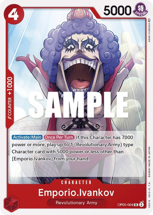 Image for Emporio.Ivankov (OP05-004) [Awakening of the New Era] - One Piece Card Game