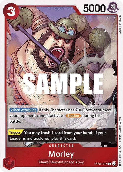 Image for Morley (OP05-016) (Foil) [Awakening of the New Era] - One Piece Card Game