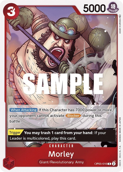 Image for Morley (OP05-016) (Foil) [Awakening of the New Era] - One Piece Card Game