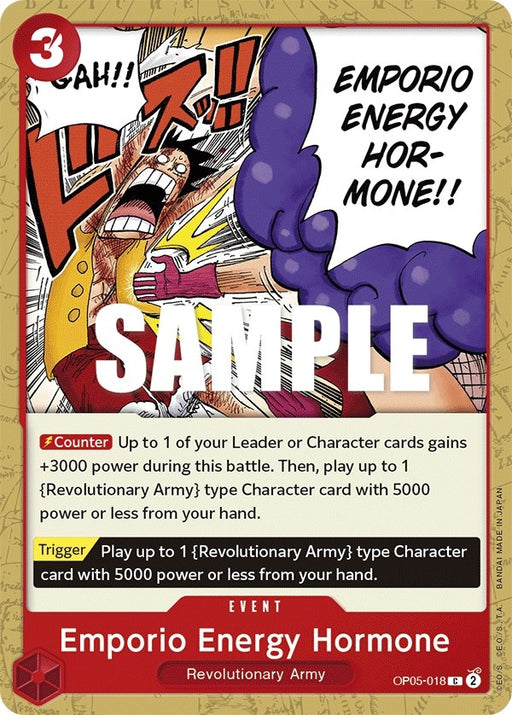 Image for Emporio Energy Hormone (OP05-018) [Awakening of the New Era] - One Piece Card Game