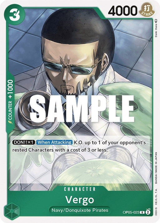 Image for Vergo (OP05-023) (Foil) [Awakening of the New Era] - One Piece Card Game