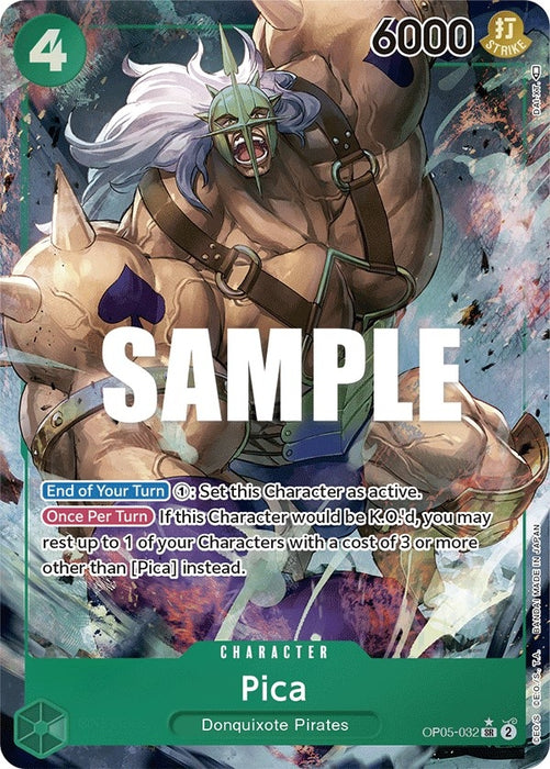 Image for Pica (Alternate Art) (OP05-032) (Foil) [Awakening of the New Era] - One Piece Card Game
