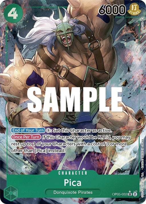 Image for Pica (Alternate Art) (OP05-032) (Foil) [Awakening of the New Era] - One Piece Card Game