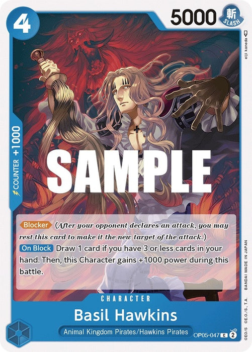 Image for Basil Hawkins (OP05-047) [Awakening of the New Era] - One Piece Card Game