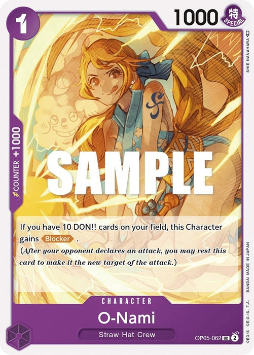 Image for O-Nami (OP05-062) [Awakening of the New Era] - One Piece Card Game
