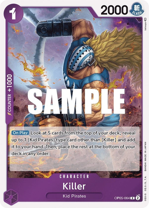 Killer (OP05-064) (Foil) [Awakening of the New Era]
