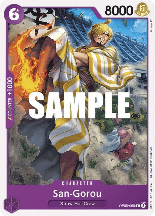 Image for San-Gorou (OP05-065) [Awakening of the New Era] - One Piece Card Game