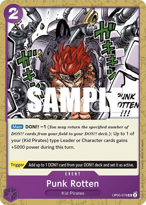 Image for Punk Rotten (OP05-078) [Awakening of the New Era] - One Piece Card Game