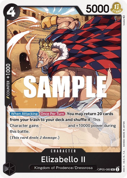 Image for Elizabello II (OP05-080) [Awakening of the New Era] - One Piece Card Game