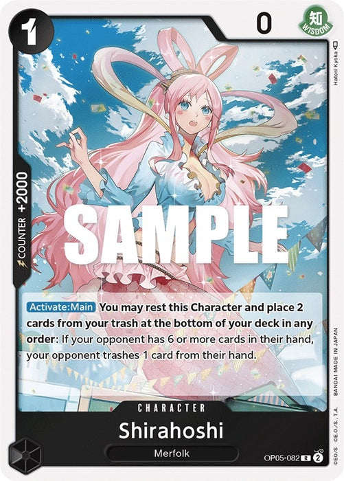 Image for Shirahoshi (OP05-082) (Foil) [Awakening of the New Era] - One Piece Card Game