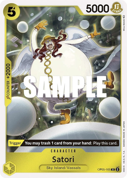 Image for Satori (OP05-105) (Foil) [Awakening of the New Era] - One Piece Card Game