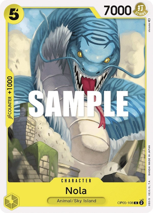 Image for Nola (OP05-108) [Awakening of the New Era] - One Piece Card Game