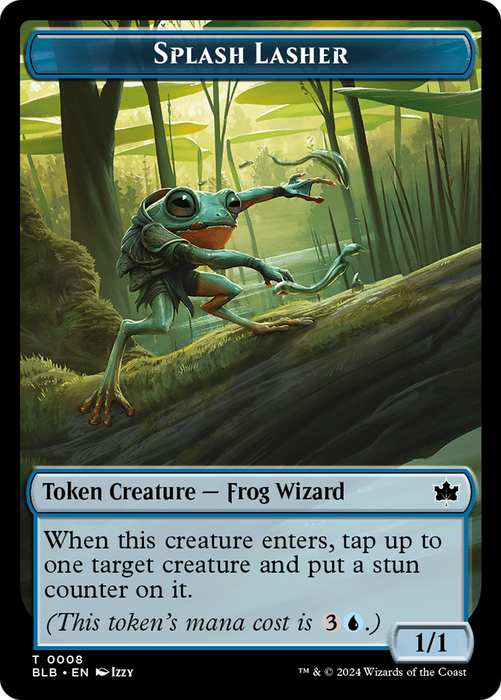 Splash Lasher [TBLB-008] - Bloomburrow Tokens