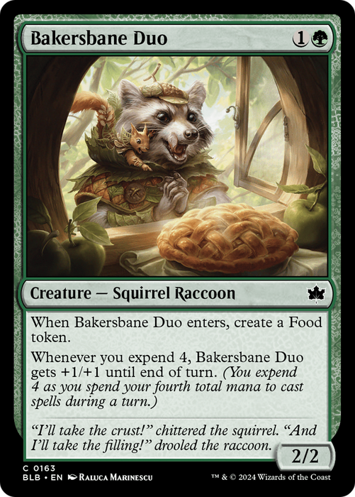 Bakersbane Duo [BLB-163] Foil - Bloomburrow