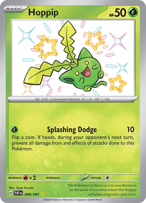 Image for Hoppip (096/091) (Holofoil) [SV: Paldean Fates] - Pokemon
