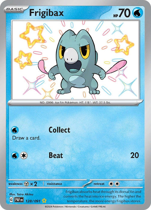 Image for Frigibax (128/091) (Holofoil) [SV: Paldean Fates] - Pokemon