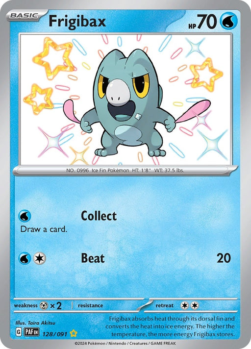 Image for Frigibax (128/091) (Holofoil) [SV: Paldean Fates] - Pokemon