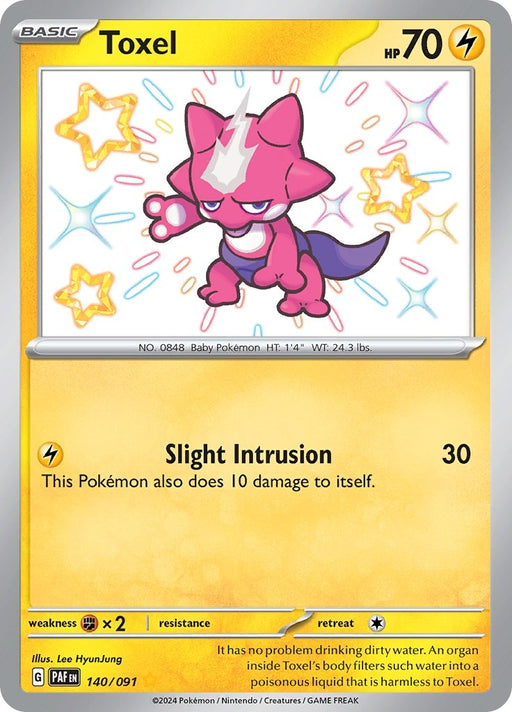 Image for Toxel (140/091) (Holofoil) [SV: Paldean Fates] - Pokemon