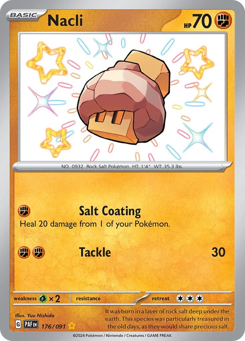 Image for Nacli (176/091) (Holofoil) [SV: Paldean Fates] - Pokemon