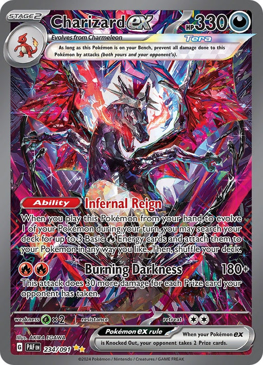 Image for Charizard ex (234/091) (Holofoil) [SV: Paldean Fates] - Pokemon