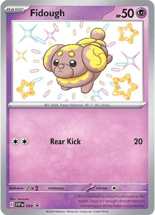 Image for Fidough - 069 (069) (Holofoil) [SV: Scarlet & Violet Promo Cards] (SVP) - Pokemon