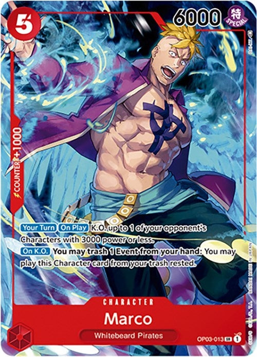 Image for Marco (Japanese 1st Anniversary Set) (OP03-013) (Foil) [One Piece Promotion Cards] - One Piece Card Game