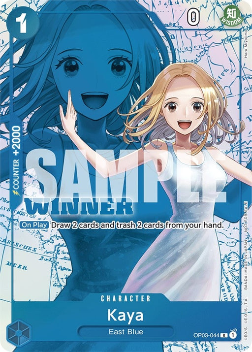 Image for Kaya (Winner Pack Vol. 6) (OP03-044) (Foil) [One Piece Promotion Cards] - One Piece Card Game