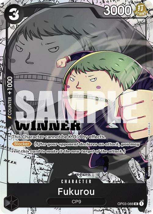 Fukurou (Winner Pack Vol. 6) (OP03-088) (Foil) [One Piece Promotion Cards]