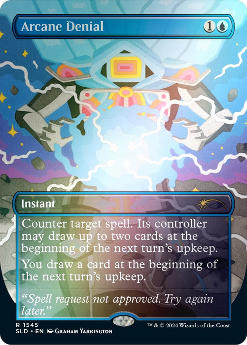 Image for Arcane Denial (Rainbow Foil) (1545) (Foil) [Secret Lair Drop Series] - Magic: The Gathering