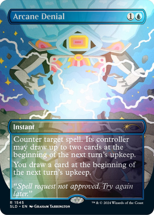 Image for Arcane Denial (Rainbow Foil) (1545) (Foil) [Secret Lair Drop Series] - Magic: The Gathering