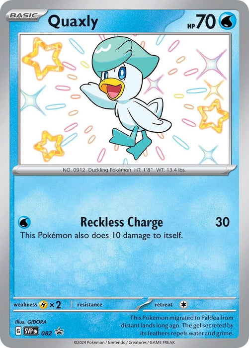 Image for Quaxly - 082 (082) (Holofoil) [SV: Scarlet & Violet Promo Cards] (SVP) - Pokemon