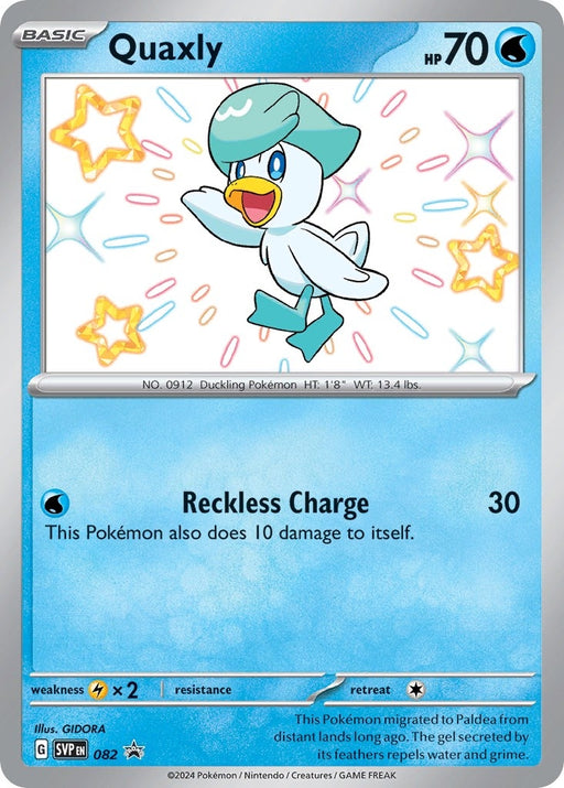 Image for Quaxly - 082 (082) (Holofoil) [SV: Scarlet & Violet Promo Cards] (SVP) - Pokemon