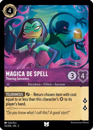 Magica De Spell - Thieving Sorceress (50/204) Cold Foil [Into the Inklands]