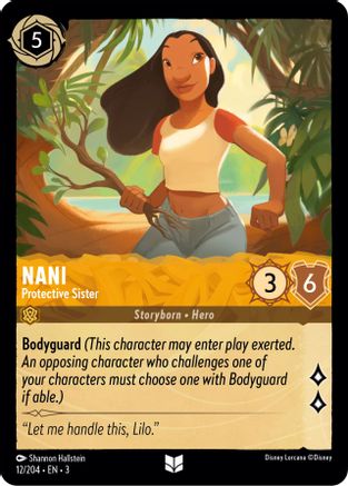 Nani - Protective Sister (12/204) Cold Foil [Into the Inklands]