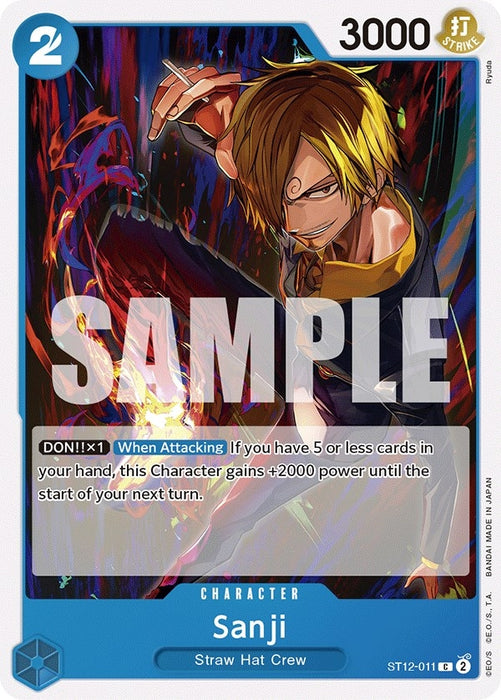 Image for Sanji (ST12-011) [Starter Deck 12: Zoro and Sanji] - One Piece Card Game