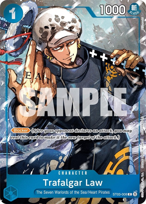 Trafalgar Law (Event Pack Vol. 3) (ST03-008) (Foil) [One Piece Promotion Cards]