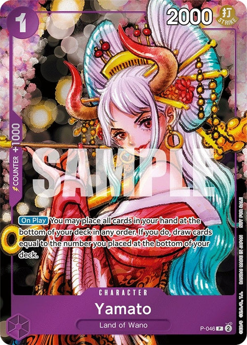 Yamato (Event Pack Vol. 3) (P-046) (Foil) [One Piece Promotion Cards]