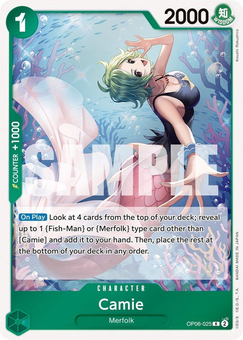 Camie (OP06-025) (Foil) [Wings of the Captain]