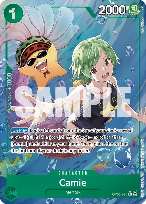 Camie (Alternate Art) (OP06-025) (Foil) [Wings of the Captain]