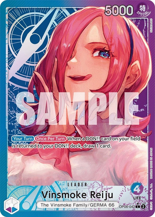 Vinsmoke Reiju (042) (Alternate Art) (OP06-042) (Foil) [Wings of the Captain]