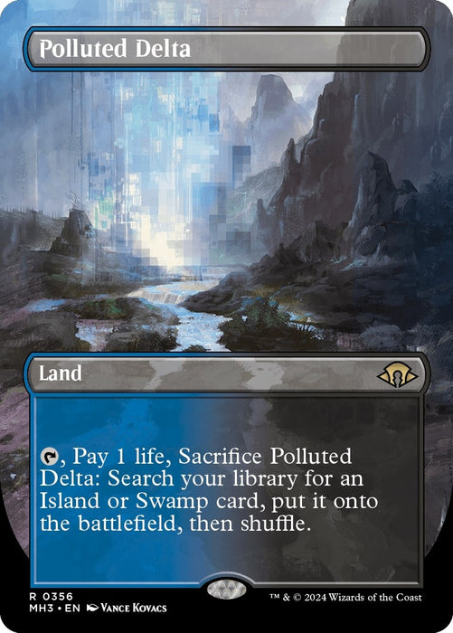 Image for Polluted Delta (Borderless) (356) [Modern Horizons 3] - Magic: The Gathering