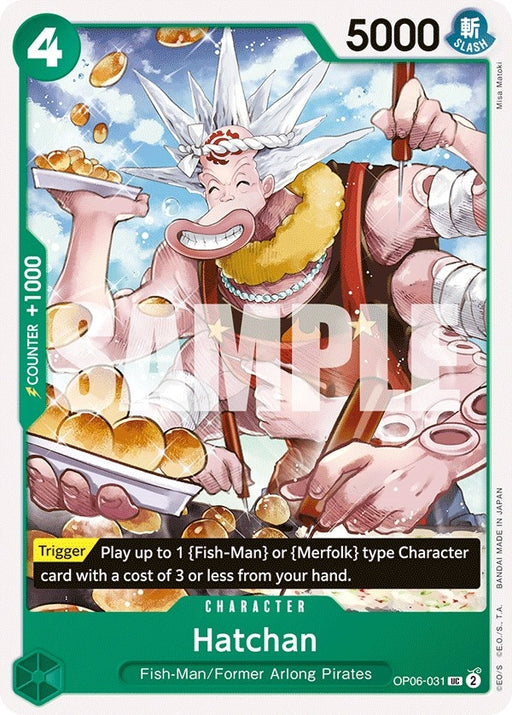 Image for Hatchan (OP06-031) [Wings of the Captain] - One Piece Card Game
