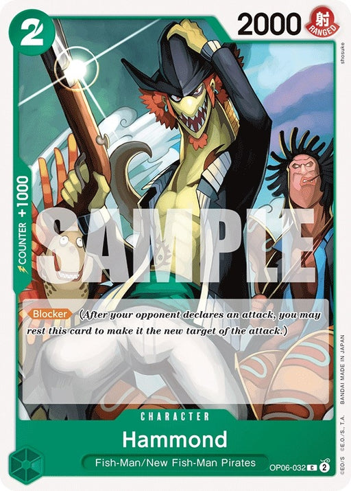Image for Hammond (OP06-032) [Wings of the Captain] - One Piece Card Game