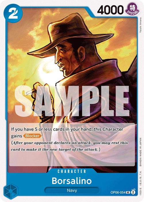 Image for Borsalino (OP06-054) [Wings of the Captain] - One Piece Card Game